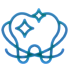 Clips and Fluoride Treatment Icon